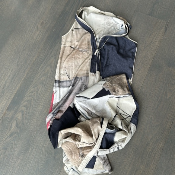 Annette Gortz Long 92% Silk Dress. Size S - Picture 3 of 8